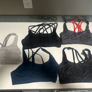 Lululemon 5 Free To Be Serene Bras size 6